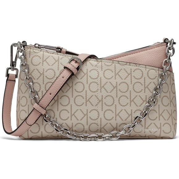 Calvin Klein Handbags - Calvin Klein Zoe Chain Mini Crossbody Bag